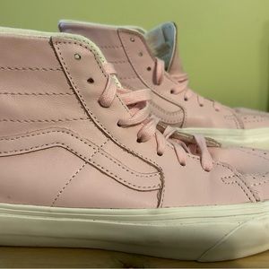 VANS LEATHER HI-TOPS